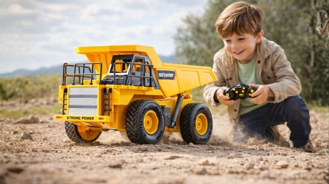 Wywrotka zdalnie sterowana RC CIĘŻARÓWKA 1:24 2.4 GHz 9CH 4WD z pilotem