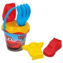 ZESTAW DO PIASKU Cars Auta WIADERKO + AKCESORIA 6 elem. na plażę