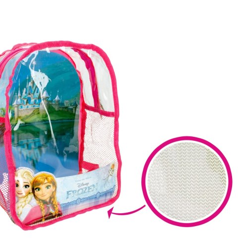 ZESTAW DO PIASKU DISNEY FROZEN W PLECAKU WIADERKO + AKCESORIA 7 elem.