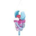 ZESTAW DO PIASKU DISNEY FROZEN WIADERKO + AKCESORIA 6 ELEM. KRAINA LODU