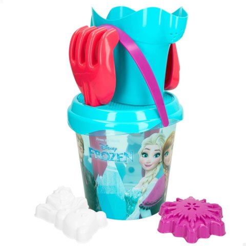 ZESTAW DO PIASKU DISNEY FROZEN WIADERKO + AKCESORIA 7 elem. Kraina Lodu