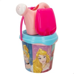 ZESTAW DO PIASKU DISNEY PRINCESS WIADERKO + AKCESORIA na plażę 7 elem.
