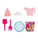 ZESTAW DO PIASKU Disney Princess W PLECAKU WIADERKO + AKCESORIA 7 ELEMENTÓW