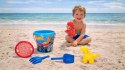 ZESTAW DO PIASKU HOT WHEELS 6 EL. WIADERKO + FOREMKI do piasku i na plażę