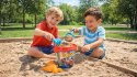 ZESTAW DO PIASKU HOT WHEELS DLA DZIECI łopatka grabki sitko foremka wiadro