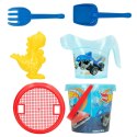ZESTAW DO PIASKU PIASKOWNICY PLAŻY HOT WHEELS KONEWKA + WIADERKO 6 EL.