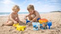 ZESTAW DO PIASKU PIASKOWNICY PLAŻY HOT WHEELS KONEWKA + WIADERKO 6 EL.