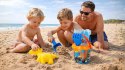 ZESTAW DO PIASKU PIASKOWNICY PLAŻY HOT WHEELS KONEWKA + WIADERKO 6 EL.