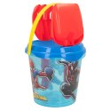 ZESTAW DO ZABAWY W PIASKU SPIDER-MAN do piaskownicy plażę WIADERKO ŁOPATKA+