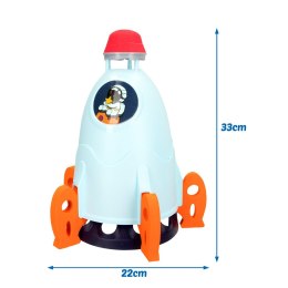 ZRASZACZ OGRODOWY DLA DZIECI RAKIETA AQUA WORLD SPLASH FONTANNA