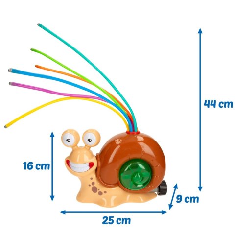 ZRASZACZ OGRODOWY ŚLIMAK AQUA WORLD SPLASH ZABAWKA WODNA DLA DZIECI