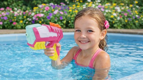 Zabawkowy Pistolet na wodę ZESTAW 2 szt. dla dzieci Aqua World do zabawy