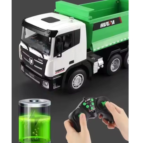 Zdalnie sterowana wywrotka ciężarówka RC Huina 1556 2.4 GHz ładowność 1kg
