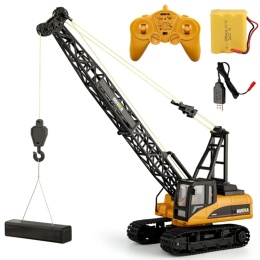 Zdalnie sterowany DŹWIG gąsienicowy RC 1:14 HUINA1572 2.4GHz 15CH metal ABS