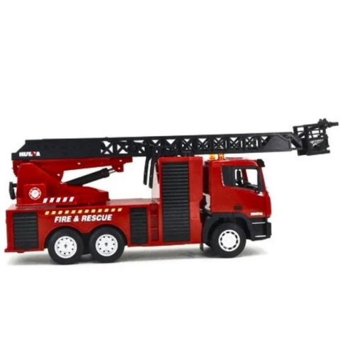 Zdalnie sterowany RC wóz strażacki z drabiną 1:18 2.4 GHz Huina 1361 +pilot