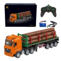 Zdalnie sterowany samochód ciężarowy TIR RC 1:18 2.4 GHz 9CH LED z pilotem