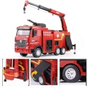 Zdalnie sterowany wóz strażacki Huina 1362 RC 1:18 2.4 GHz drabina LED