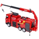 Zdalnie sterowany wóz strażacki Huina 1362 RC 1:18 2.4 GHz drabina LED