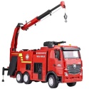 Zdalnie sterowany wóz strażacki Huina 1362 RC 1:18 2.4 GHz drabina LED