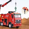 Zdalnie sterowany wóz strażacki Huina 1362 RC 1:18 2.4 GHz drabina LED