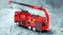 Zdalnie sterowany wóz strażacki Huina 1362 RC 1:18 2.4 GHz drabina LED