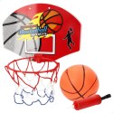 Zestaw do koszykówki basketball dla dzieci - kosz, tablica, piłka + pompka