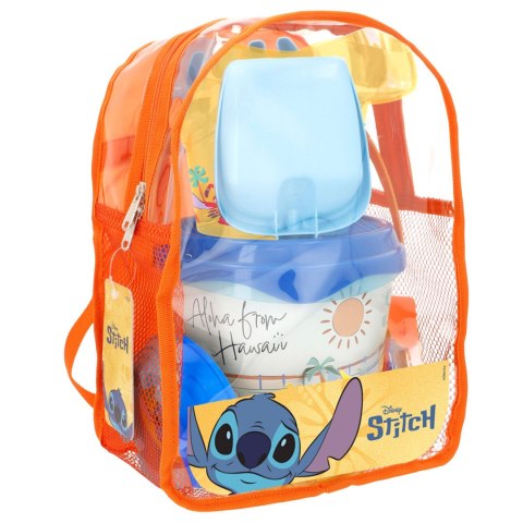 Zestaw do piasku Disney Stitch wiaderko foremki 7 elementów