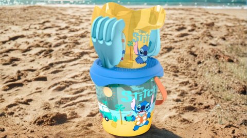 Zestaw do piasku Disney Stitch wiaderko foremki 7 elementów