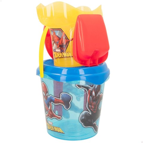 Zestaw do piasku Spider-Man Marvel - wiaderko, łopatka, grabki, konewka
