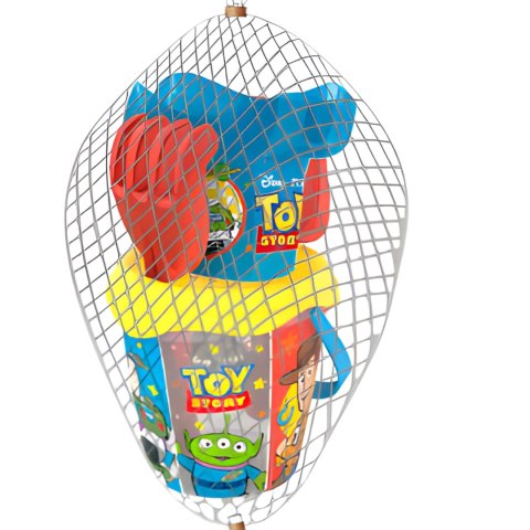 Zestaw do piasku Toy Story Disney 7 elementów: wiaderko, foremki, akcesoria