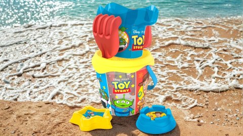 Zestaw do piasku Toy Story wiaderko foremki plecak 7 elementów