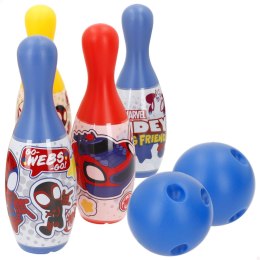 Zestaw kręgli dla dzieci Spider-Man Spidey 6 kręgli 2 kule