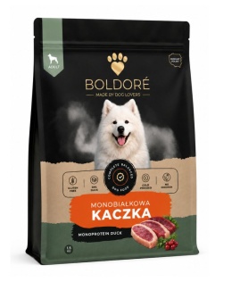 Boldoré Sucha Karma dla Psa Monoproteinowa Kaczka 1,5kg