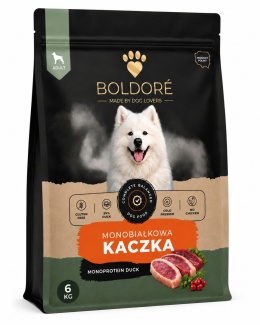 Boldoré Sucha Karma dla Psa Monoproteinowa Kaczka 6kg