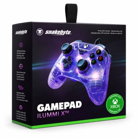 KONTROLER SNAKEBYTE ILUMMI X XBOX PC HALL EFFECT LED USB-C