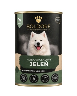 Karma mokra dla psa Monobiałkowy Jeleń 400g