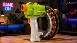 PISTOLET HIP SHOT SPIRAL BOMBER 32 KULKI ZASIĘG 23M 14+