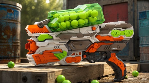 PISTOLET NA PIANKOWE KULE HIP SHOT BULLET STORM 30 KULEK 23M 14+