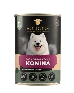 Karma mokra dla psa Monobiałkowa Konina 800g
