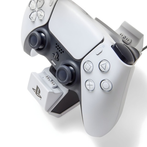 Stacja ładowania kontrolerów DualSense PS5 PowerA Twin Charging Station | Szybkie ładowanie padów PS5