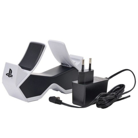 Stacja ładowania kontrolerów DualSense PS5 PowerA Twin Charging Station | Szybkie ładowanie padów PS5