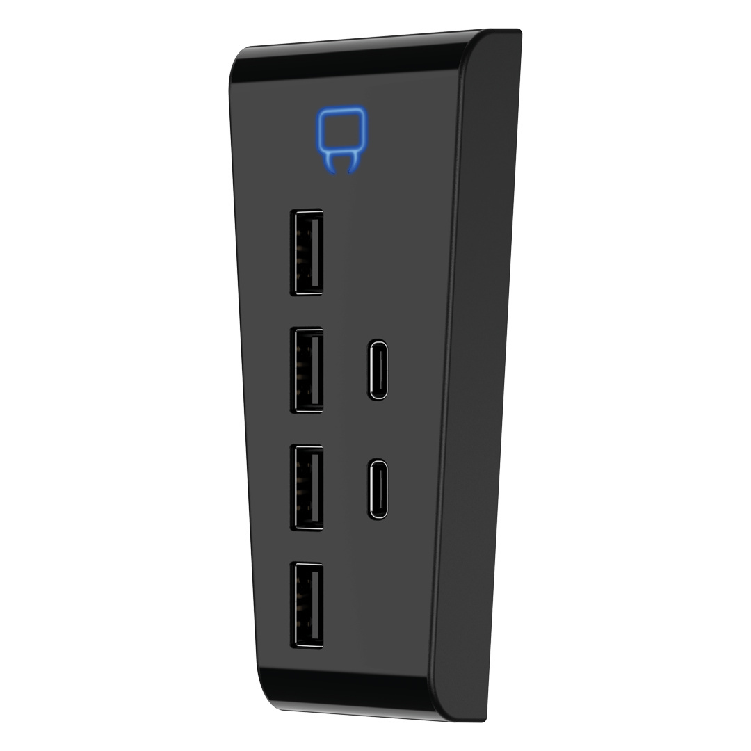 ROZSZERZENIE HUB 6X USB PLAYSTATION 5 AKCESORIA ROZSZERZENIE HUB 6X USB PLAYSTATION 5 AKCESORIA