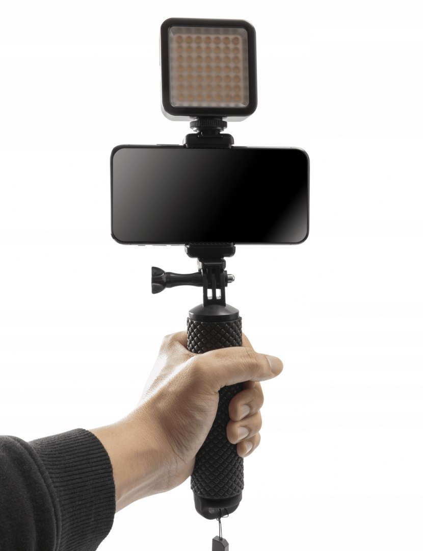 STATYW TELEFON LAMPA LED UCHWYT VLOG STATYW TELEFON LAMPA LED UCHWYT VLOG