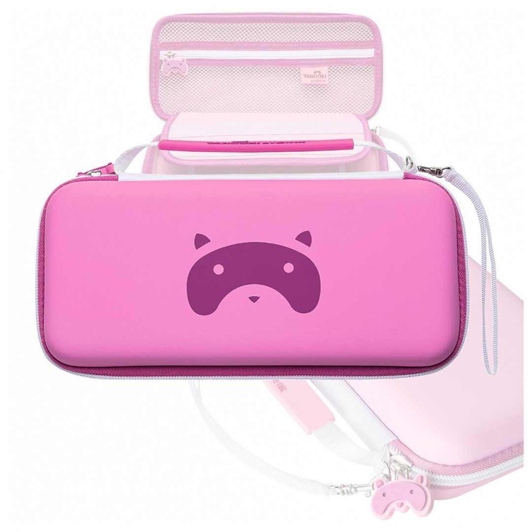 ETUI FUTERAŁ NINTENDO SWITCH TANOOKI RÓŻ TORBA ETUI FUTERAŁ NINTENDO SWITCH TANOOKI RÓŻ TORBA