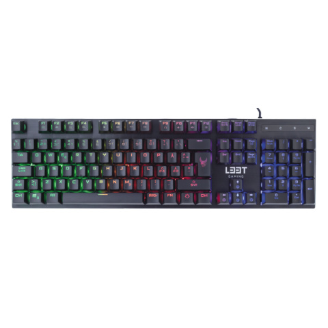 KLAWIATURA HYBRYDOWA Leet Oseberg RGB PRZEWODOWA KLAWIATURA HYBRYDOWA Leet Oseberg RGB PRZEWODOWA