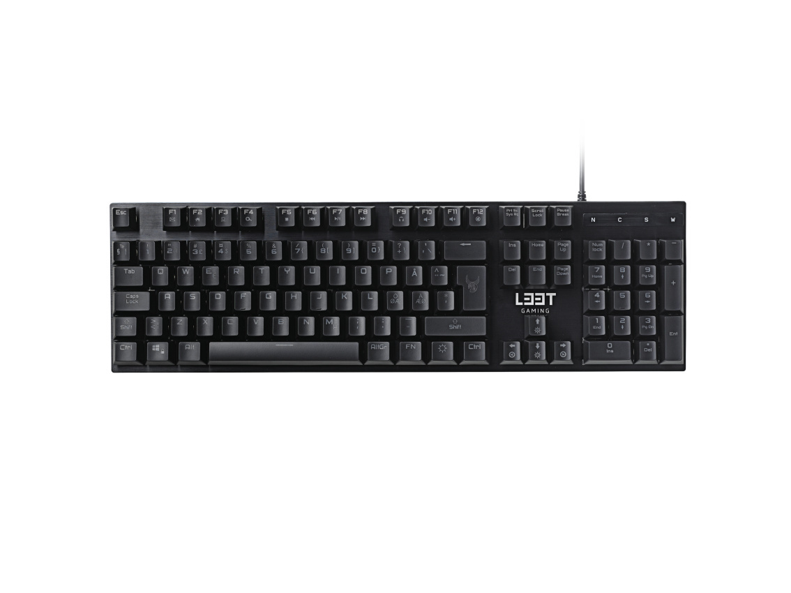 KLAWIATURA HYBRYDOWA Leet Oseberg RGB PRZEWODOWA KLAWIATURA HYBRYDOWA Leet Oseberg RGB PRZEWODOWA