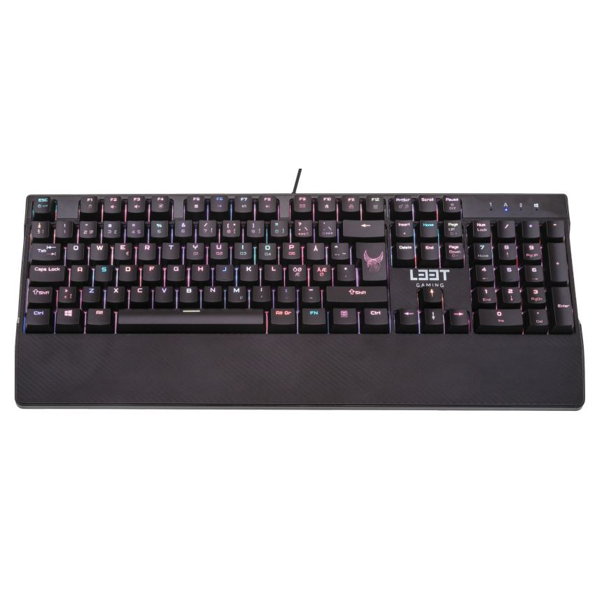 KLAWIATURA MECHANICZNA LEET RGB PRZEWODOWA KLAWIATURA MECHANICZNA LEET RGB PRZEWODOWA