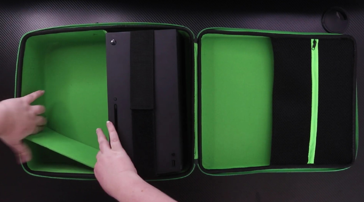 TORBA PODRÓŻNA FUTERAŁ NA KONSOLĘ XBOX Z UCHWYTEM TORBA PODRÓŻNA FUTERAŁ NA KONSOLĘ XBOX Z UCHWYTEM