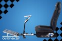 Kierownica HURRICANE PC PS4 stelaż fotel rękawice