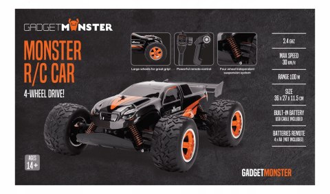SAMOCHÓD ZDALNIE STEROWANY RC TERENOWY 4X4 SAMOCHÓD ZDALNIE STEROWANY RC TERENOWY 4X4